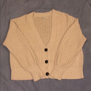 AE cropped cardigan